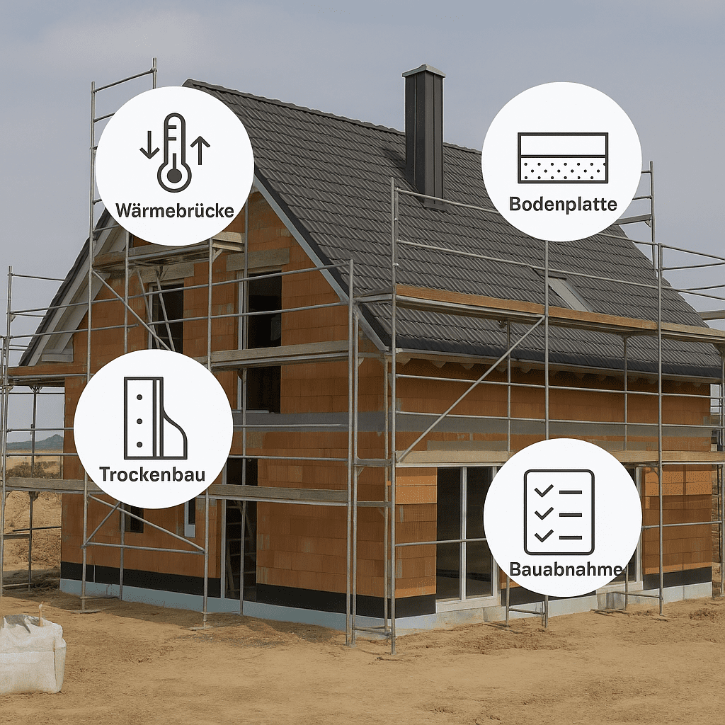 Typische Begriffe auf dem Bau